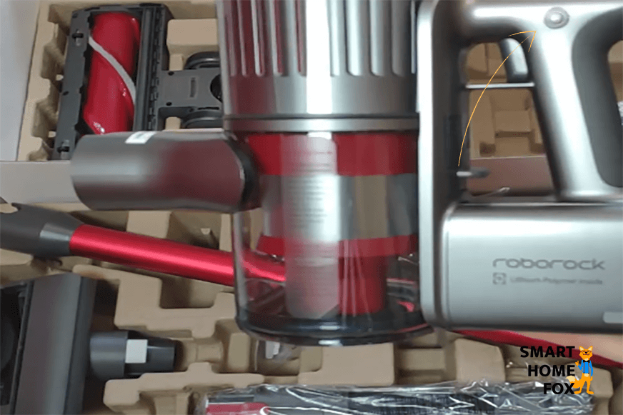 Кнопка включения Roborock H6